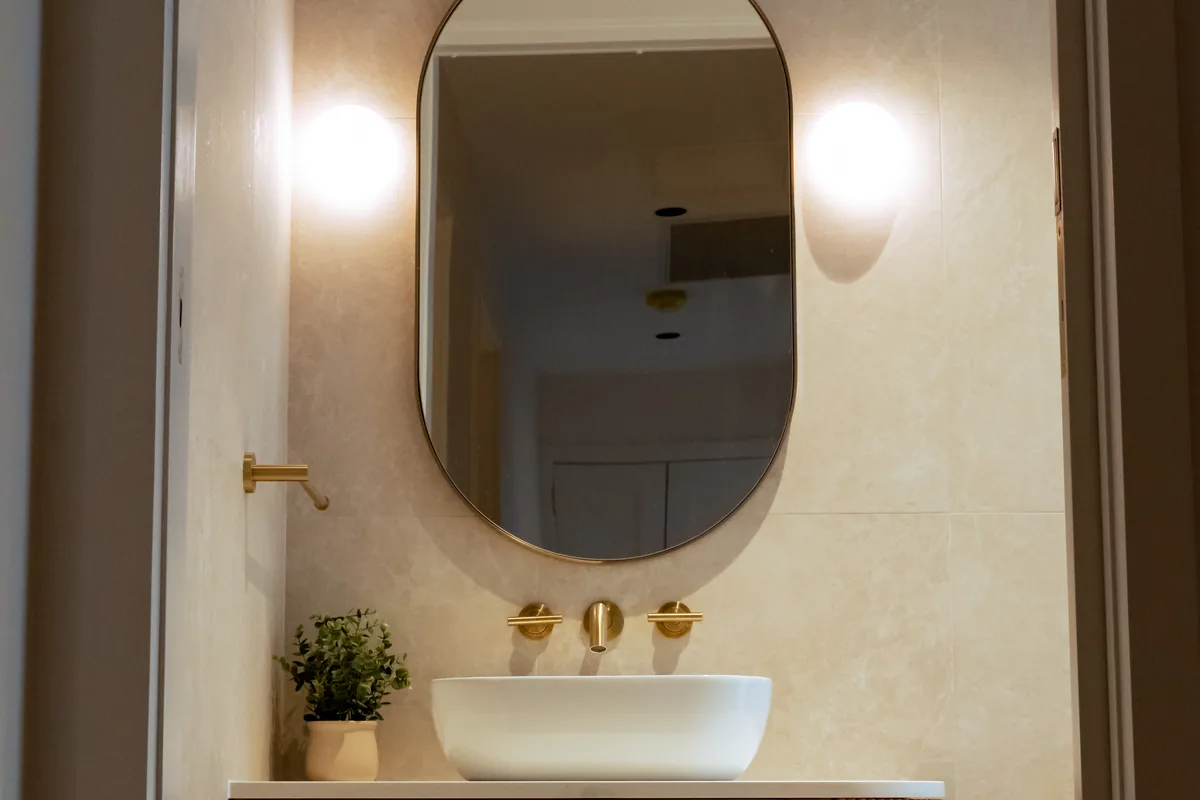 Backlit LED mirrors